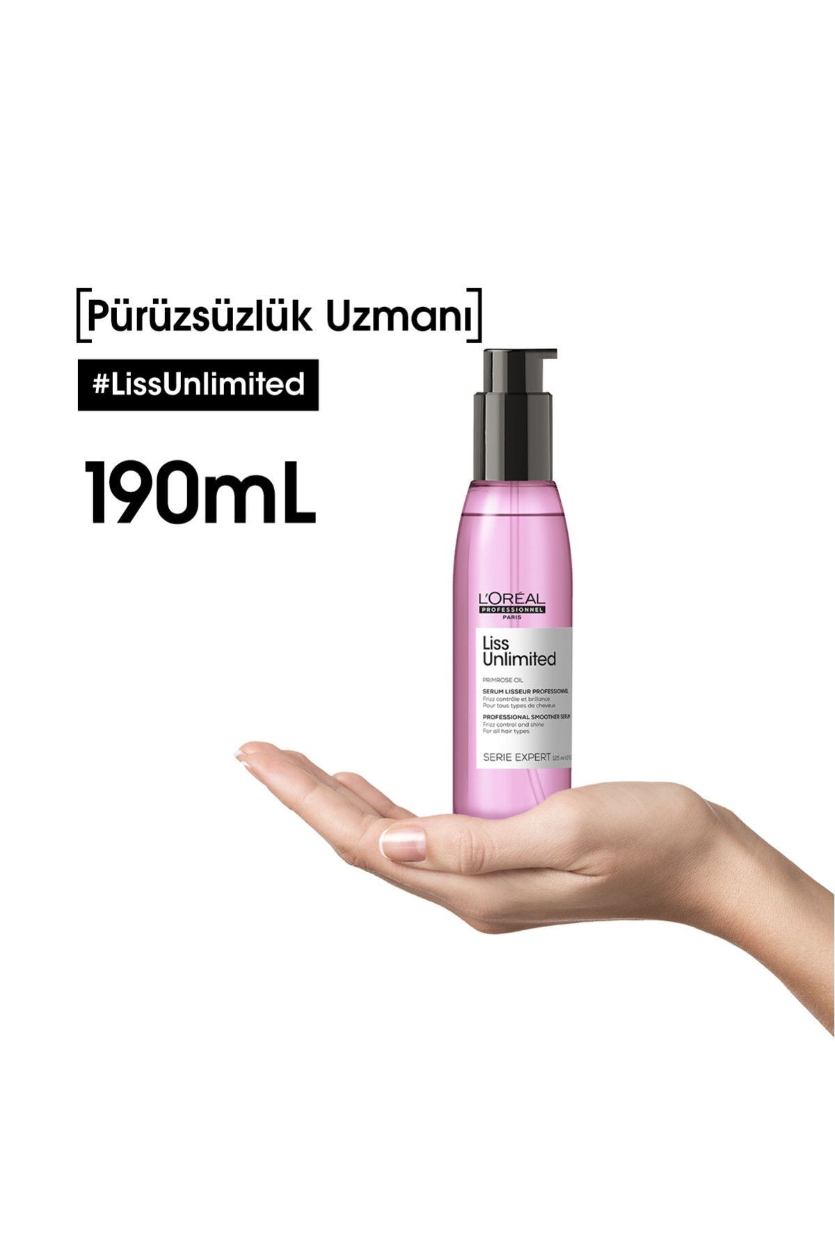 L'oreal Professionnel Liss Unlimited Elektriklenme Karşıtı Serum 125 Ml