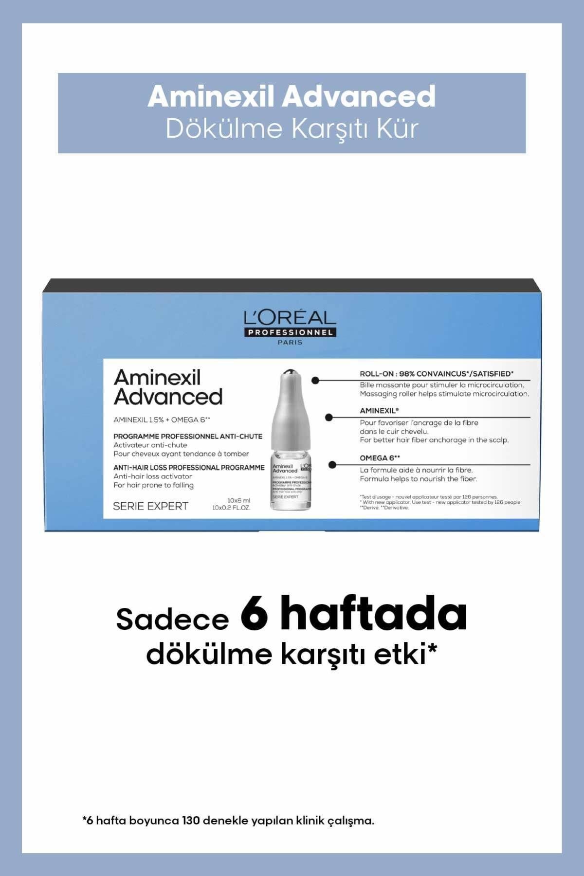 L'oreal Professionnel Aminexil Advanced Saç Dökülmesine Karşı Etkili Kür 10x6ml