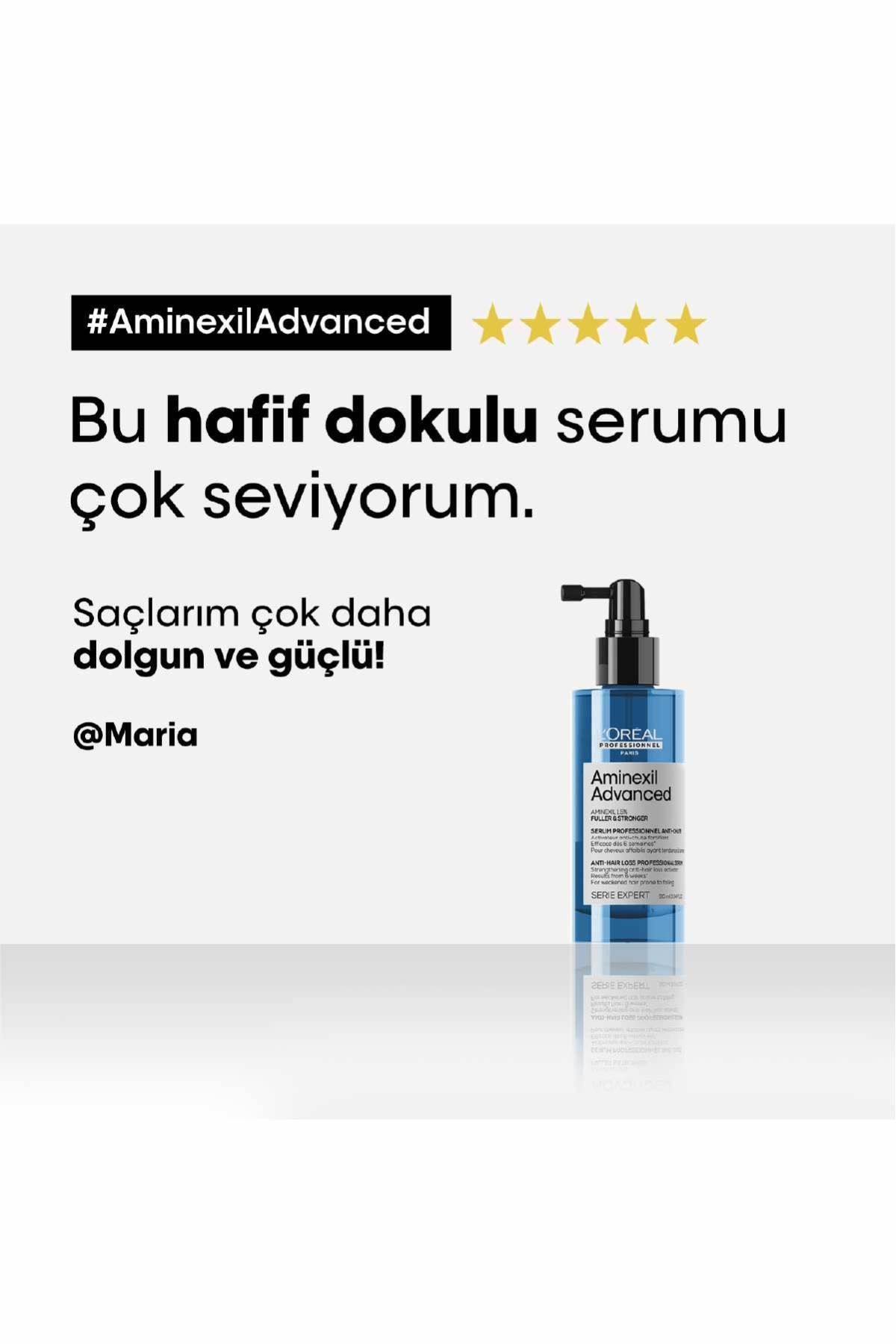 L'oreal Professionnel Aminexil Advanced  Full & Strong Dökülme Karşıtı Güçlendirici Serum 90 Ml