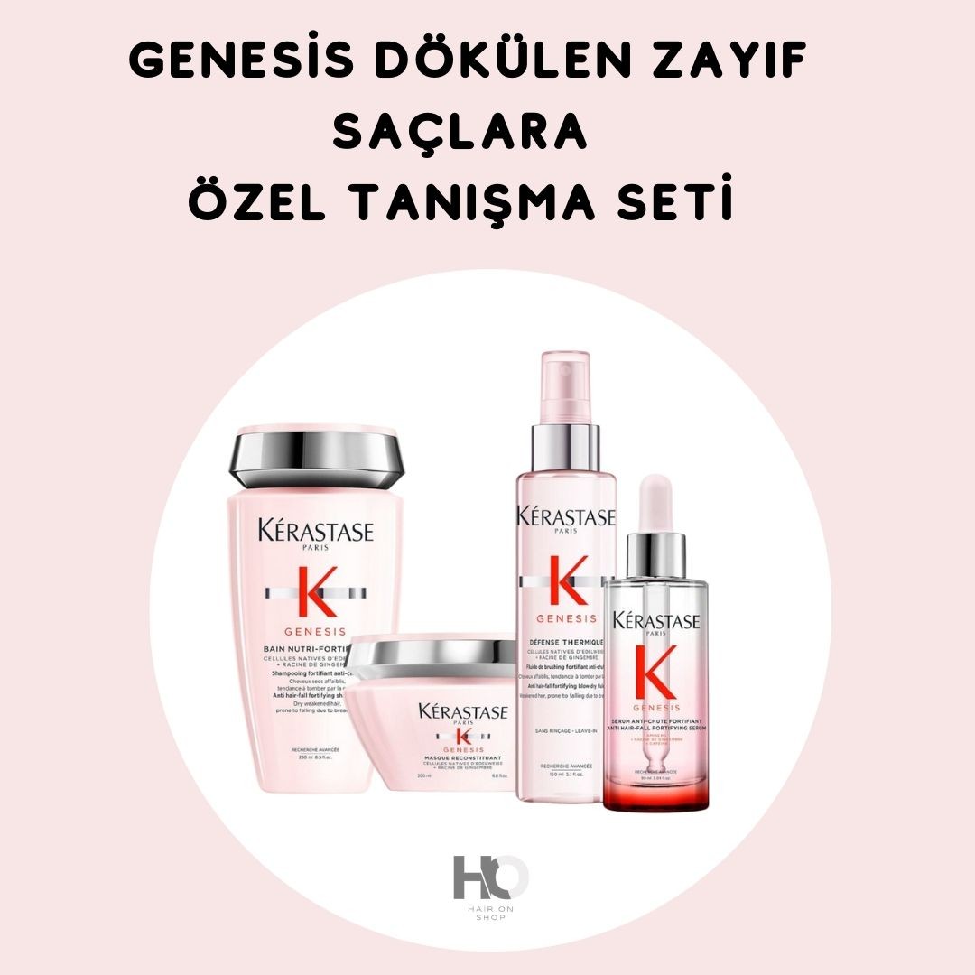 Genesis Dökülen Zayıf Saçlara Özel Tanışma Paketi 