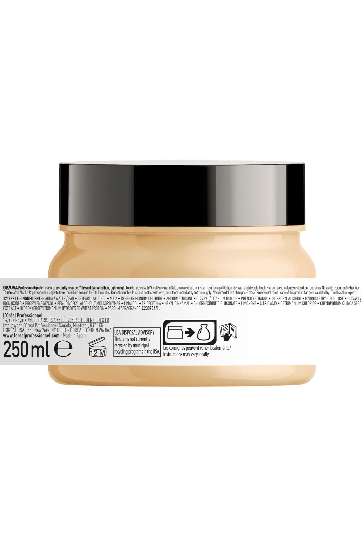 L'oreal Professionnel Absolut Repair Golden (Altın) Maske 250ml