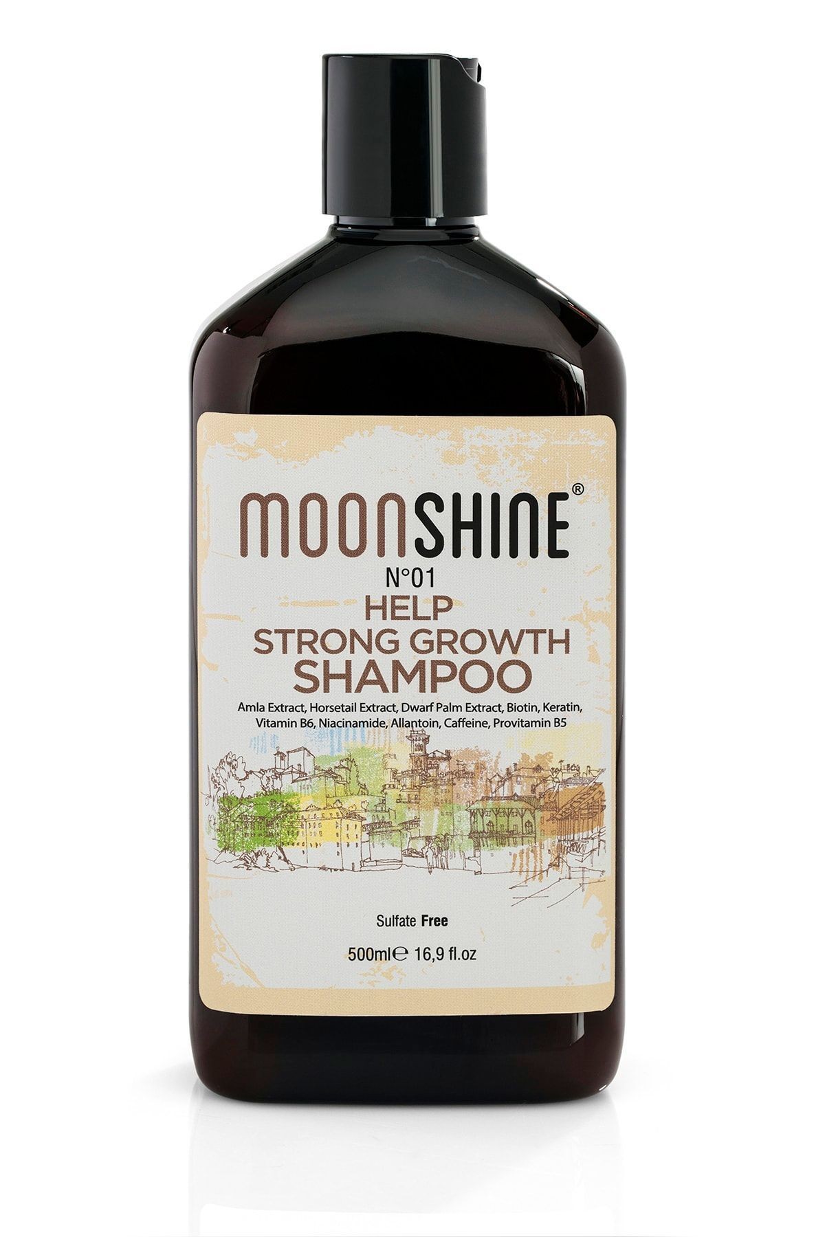 Help Strong Growth Shampoo - Güçlü Uzamaya Yardımcı Şampuan 500 Ml