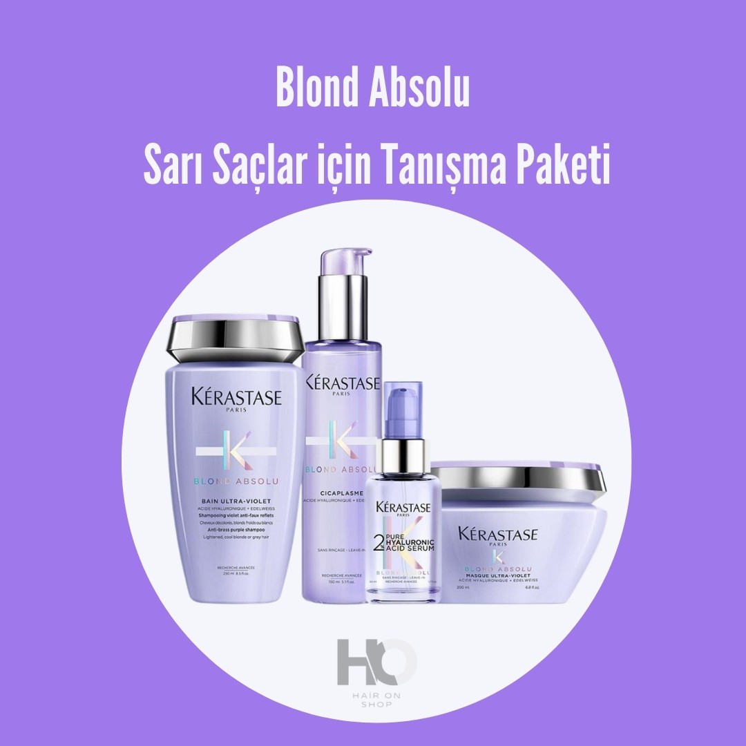 Blond Absolu Sarı Saçlara Özel Tanışma Paketi 