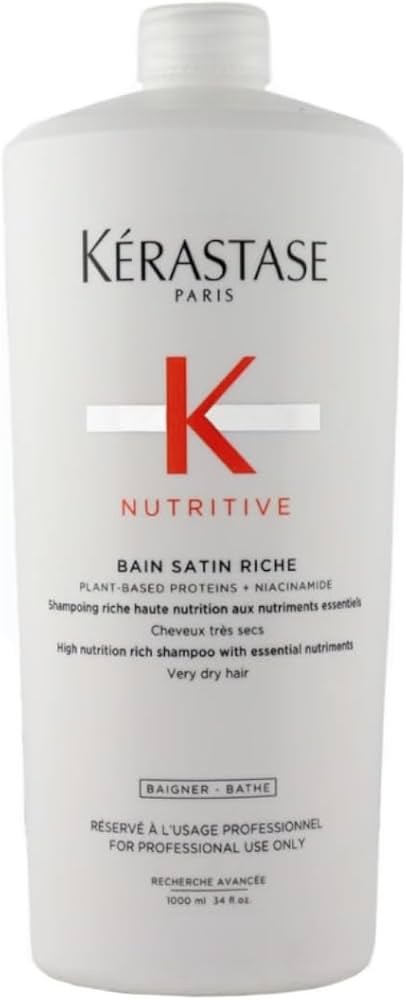 Kerastase Nutritive Bain Satin Riche Çok Kuru Saçlar İçin Nemlendirici Şampuan 1000ml