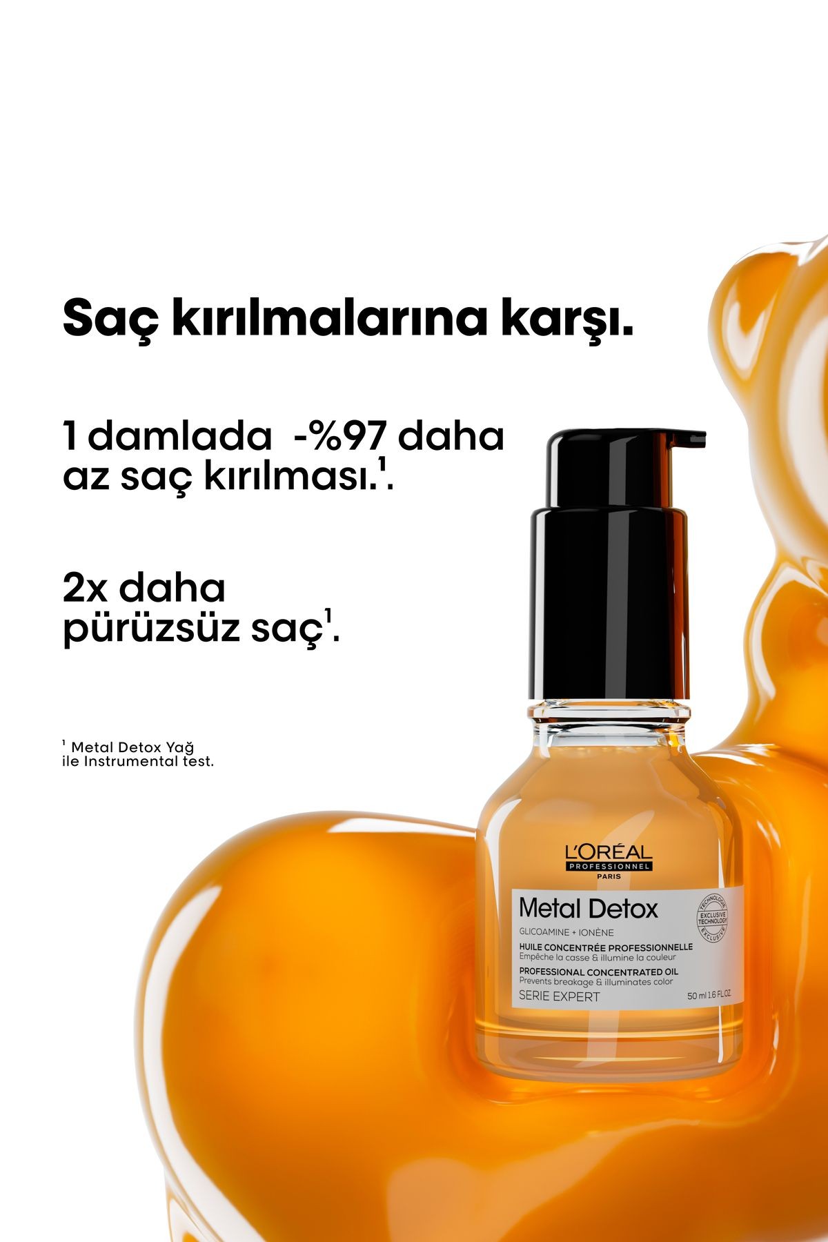 L'oreal Professionnel Metal Detox Oil Konsantre Yağ 50ml