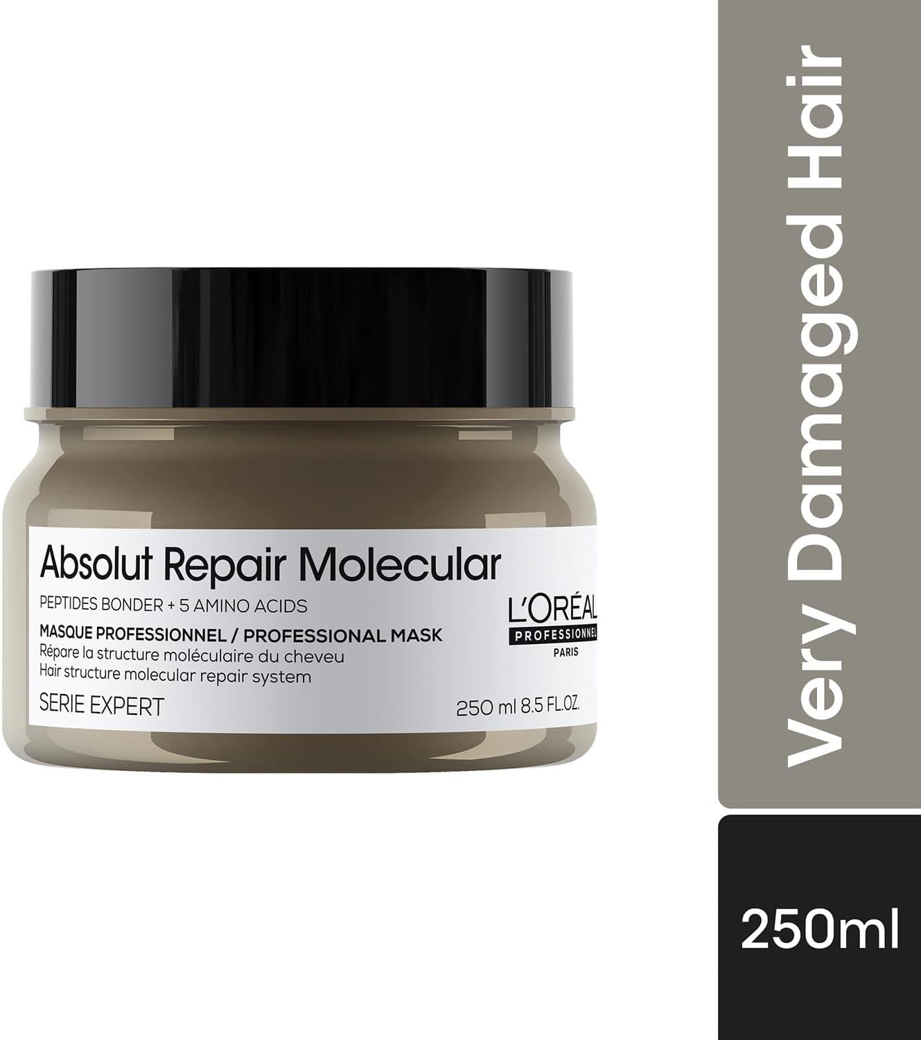 L'oreal Professionnel Absolut Repair Molecular Tüm Yıpranmış Saçlar İçin Yoğun Onarıcı Maske 250 ml