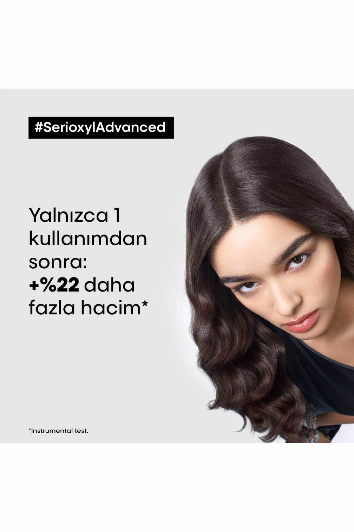 L'oreal Professionnel  Serioxyl Advanced İncelmiş Saç Telleri İçin Yoğunluk Kazandıran Şampuan 500 Ml