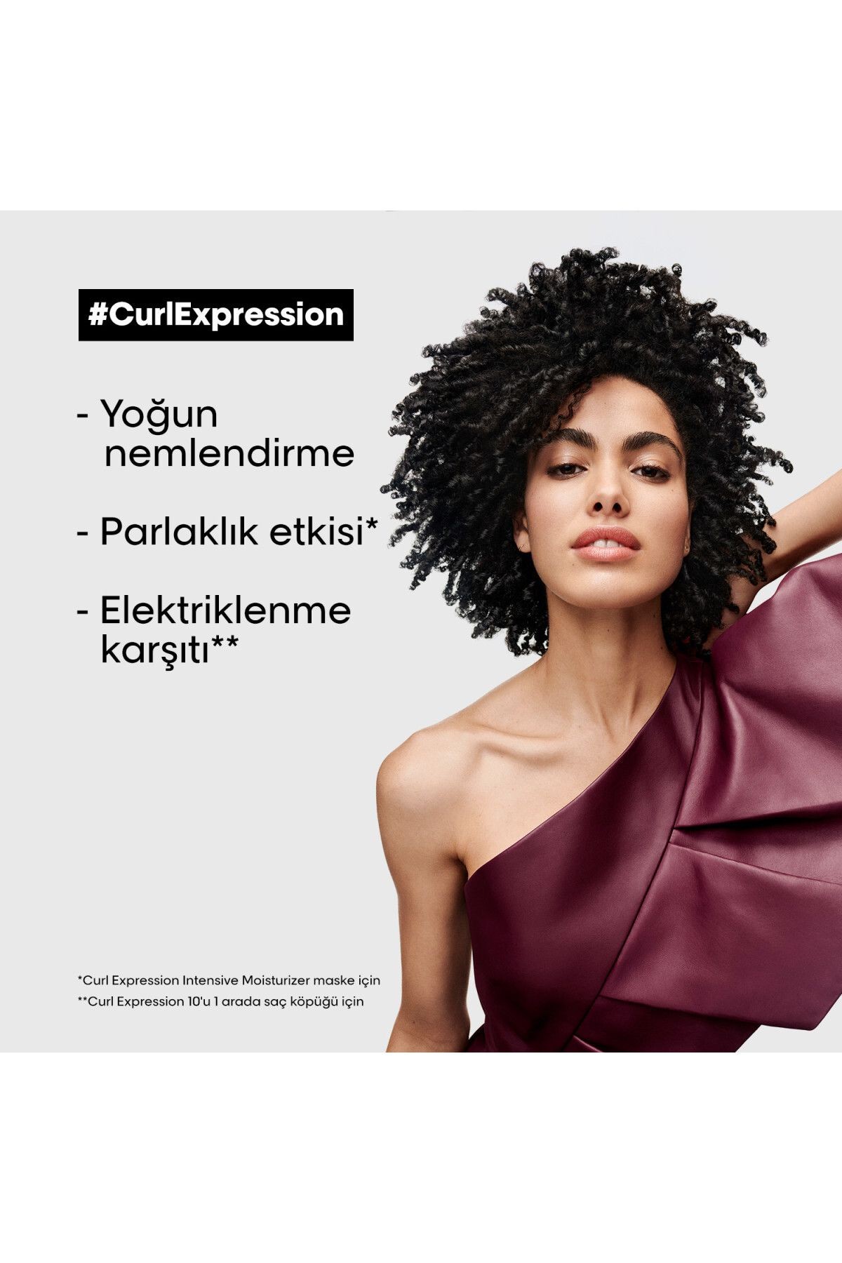 L'oreal Professionnel  Curl Expression Kıvırcık Saçlar Için Yoğun Nemlendirici Saç Maskesi 250 Ml