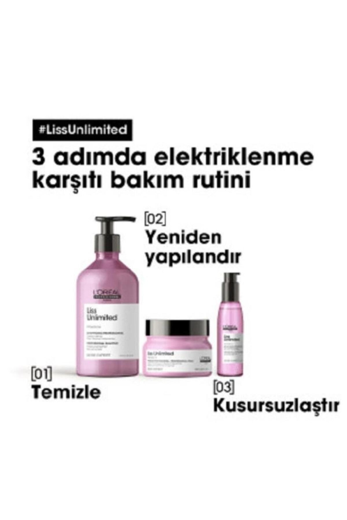 L'oreal Professionnel Liss Unlimited Şampuan 500 ml 