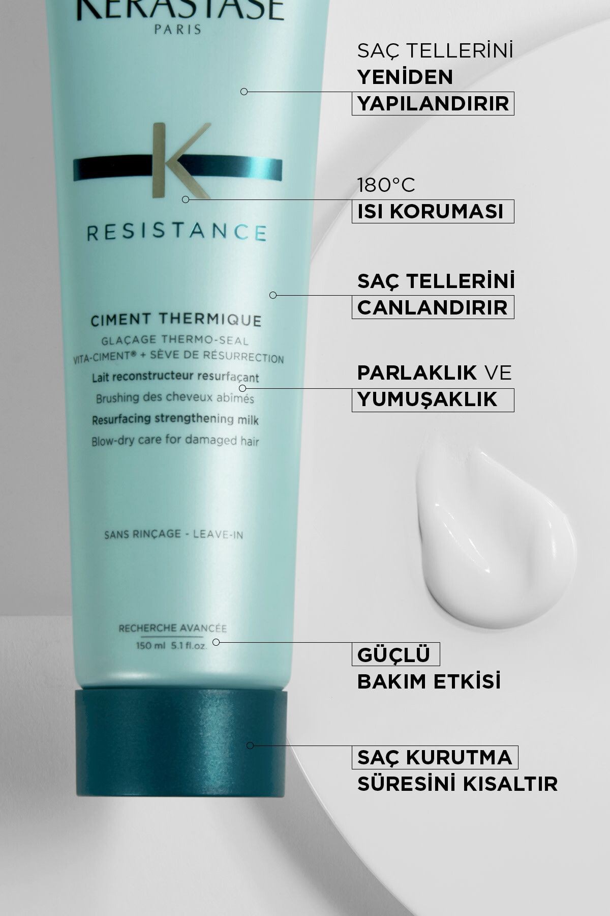 Resistance Reconstruction Ciment Thermique 150 Ml