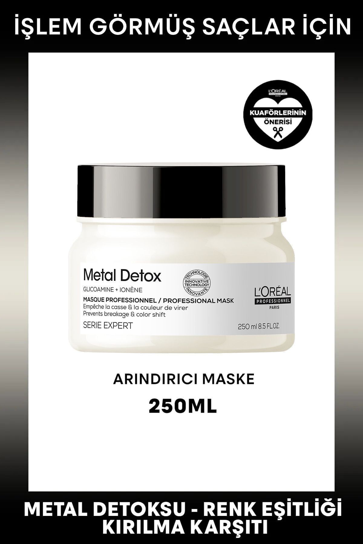 L'oreal Professionnel Metal Detox Saç Maskesi 250 Ml