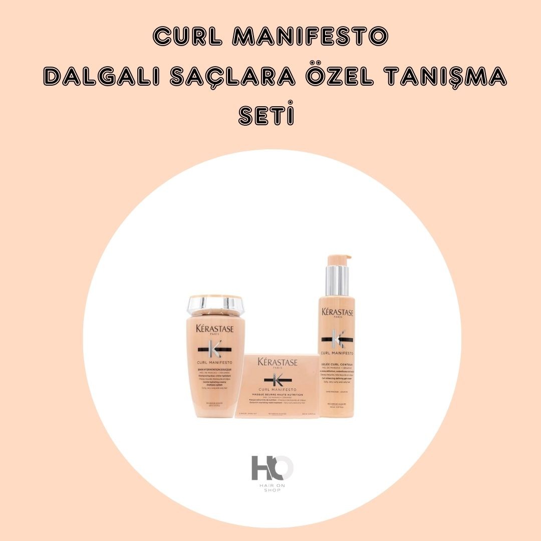 Curl Manifesto Kıvırcık Saçlara Özel Tanışma Paketi