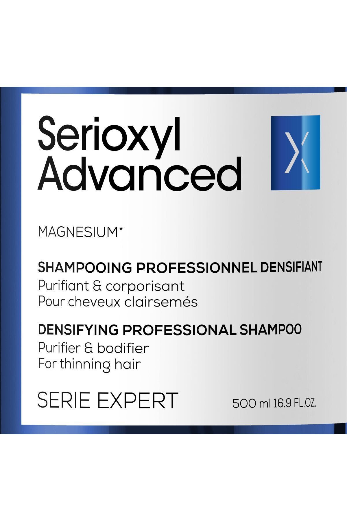 L'oreal Professionnel  Serioxyl Advanced İncelmiş Saç Telleri İçin Yoğunluk Kazandıran Şampuan 500 Ml