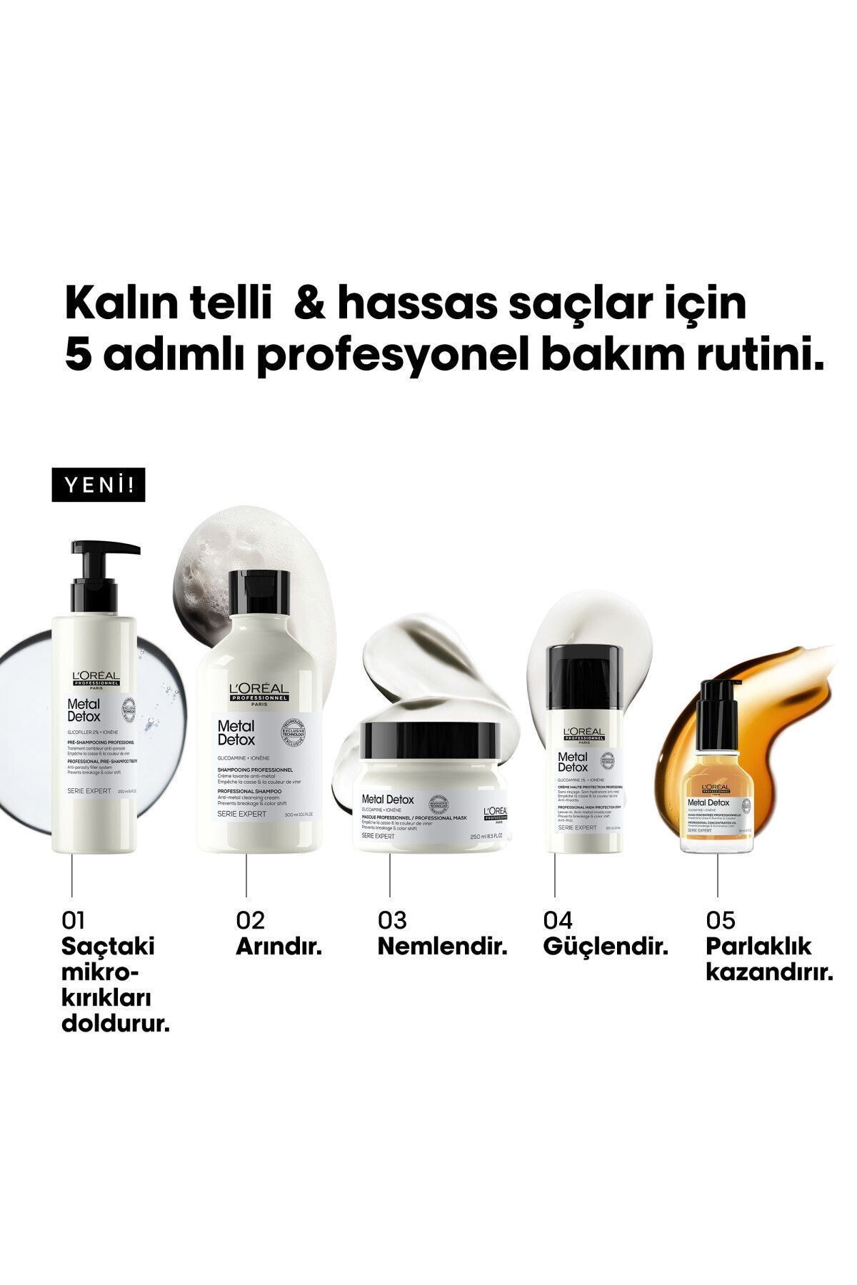  L'oreal Professionnel Metal Detox Şampuan Öncesi Bakım 250ml