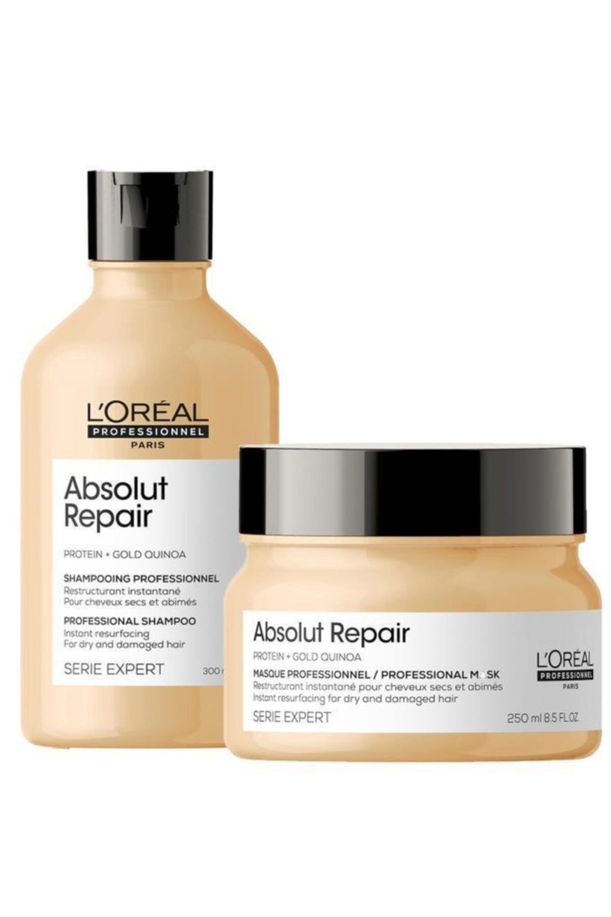 L'oreal Professionnel  Absolut Repair Şampuan 300 Ml + Absolut Repair Maske 250 Ml