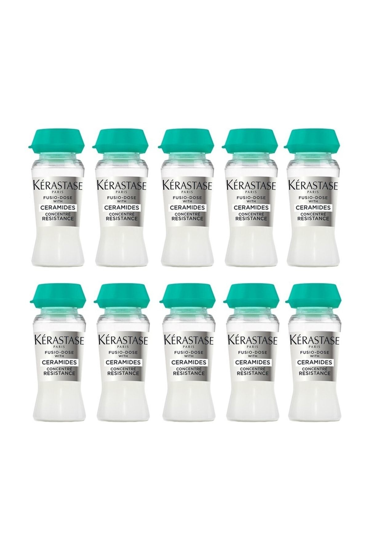 Fusio Dose Concentre Resistance Yıpranmış Saçlar İçin Onarıcı Kür 10x12ml