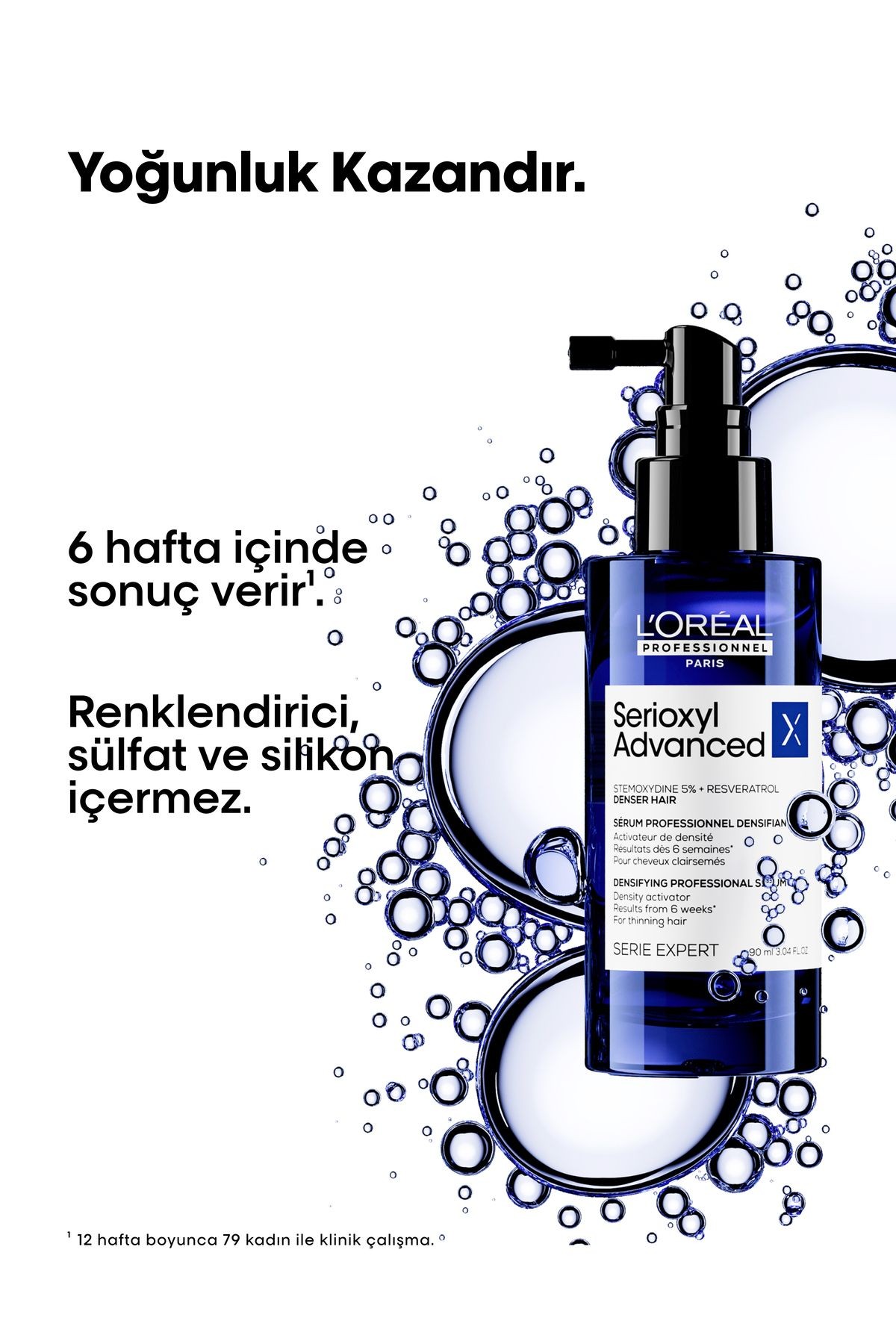 L'oreal Professionnel Serioxyl Advanced Density Incelmiş Saç Telleri Için Yoğunluk Kazandıran Serum 90 Ml