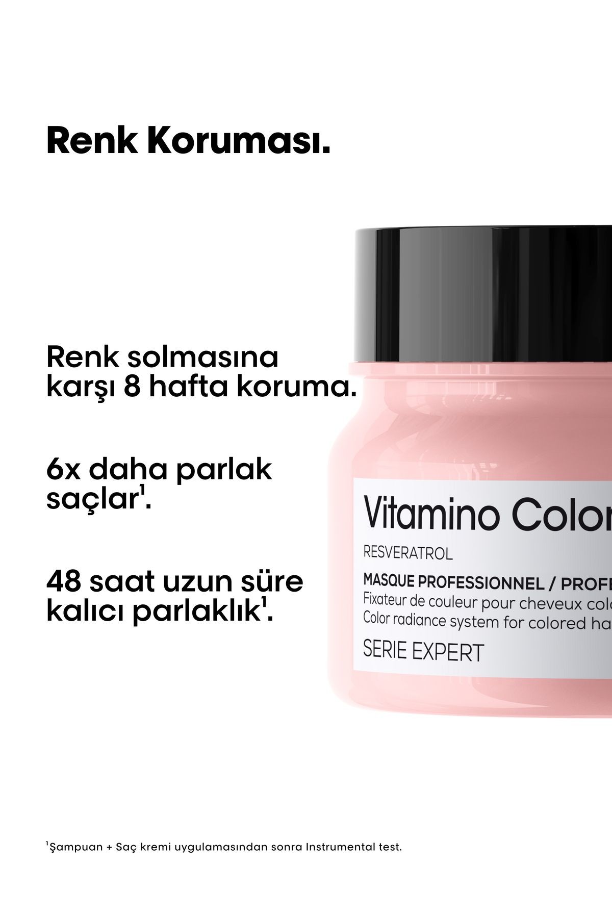 L'oreal Professionnel Vitamino Color Boyalı Saçlar Için Renk Koruyucu Maske 250ml