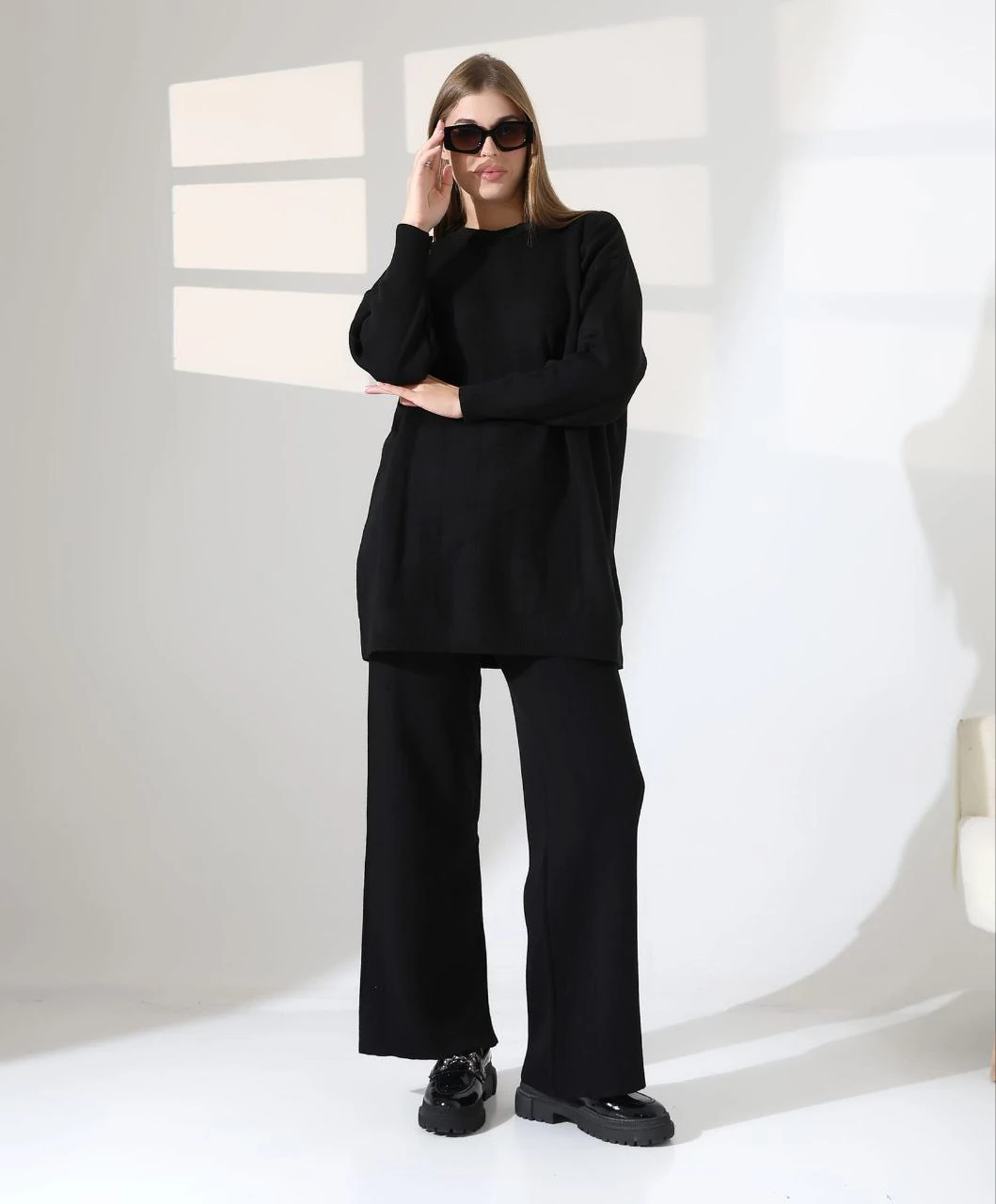 tunikli Triko takım 