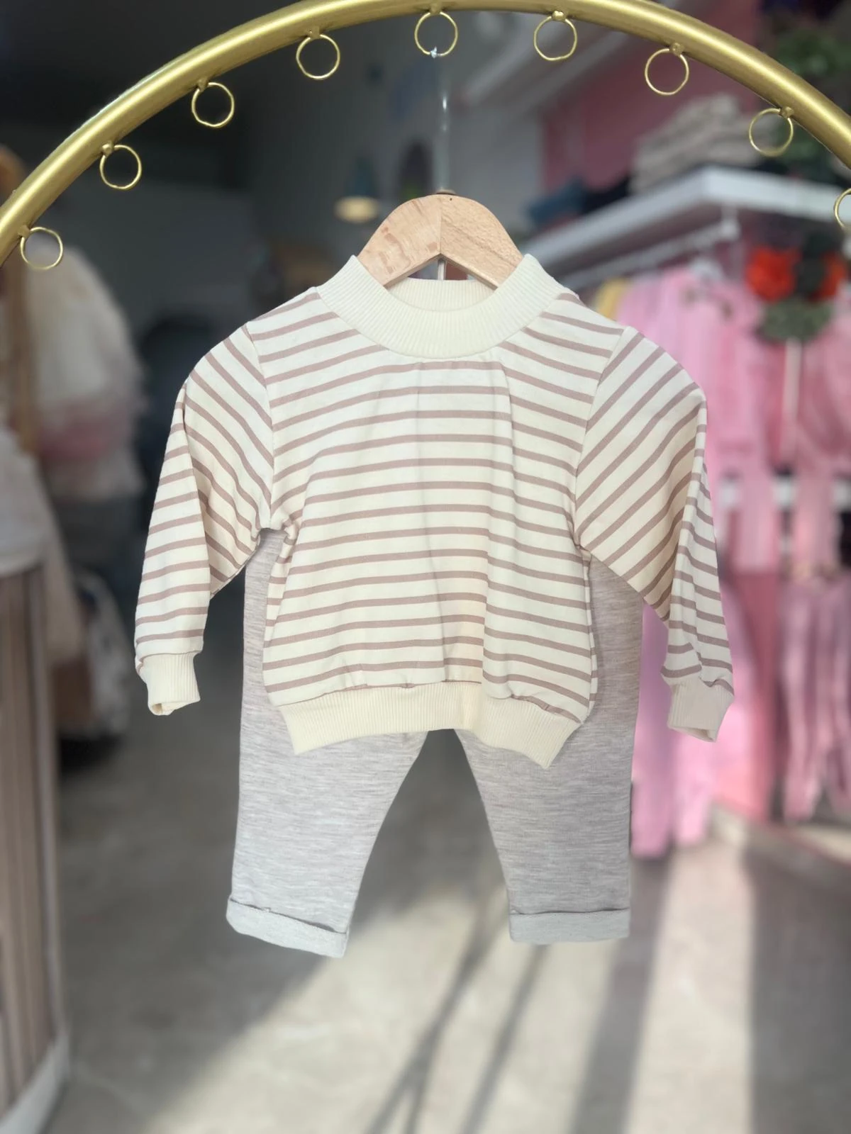 ÇİZGİLİ SWEAT TAKIM