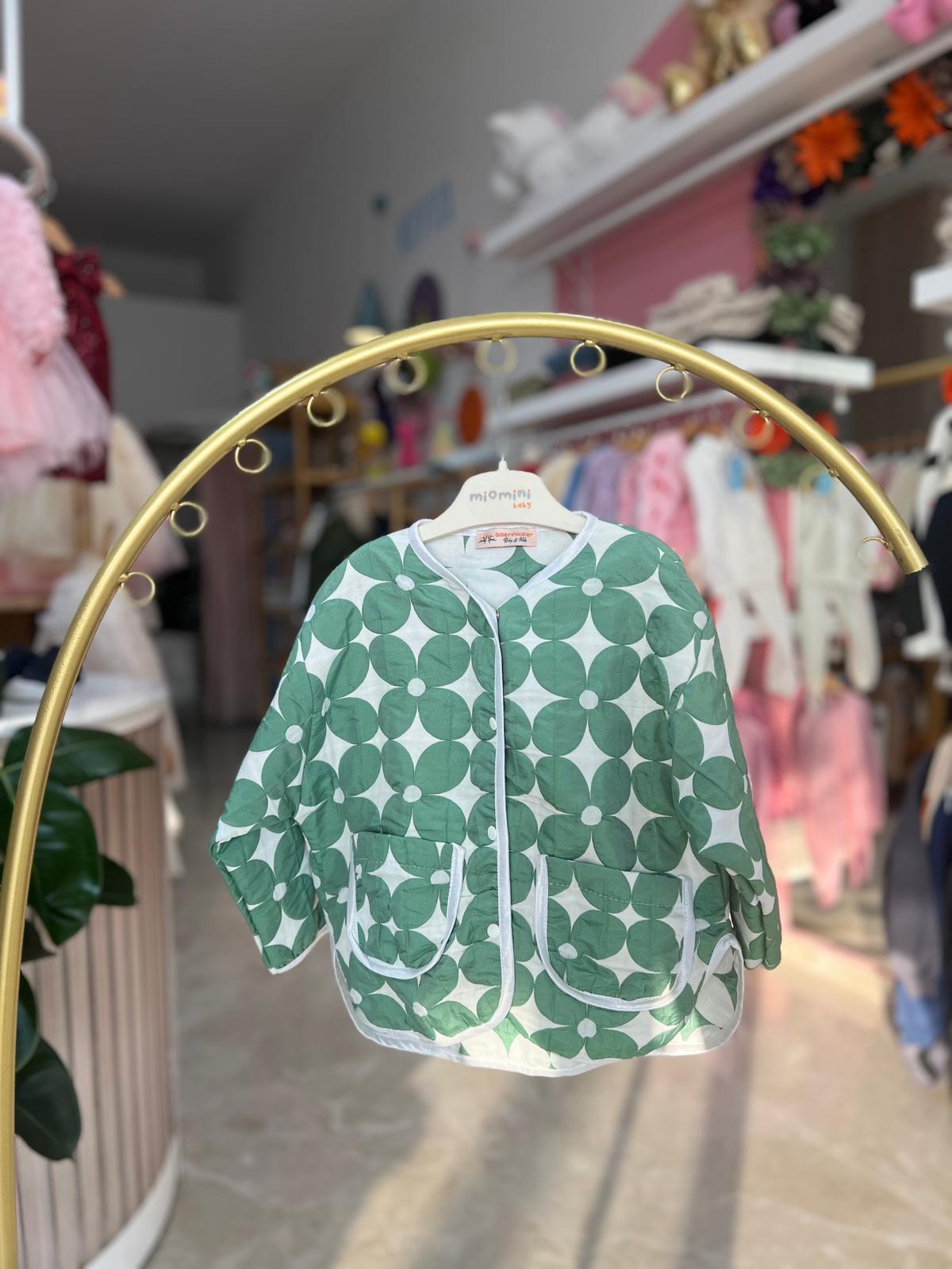 KAPİTONE YEŞİL CEKET