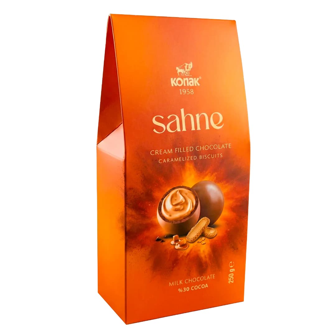 Konak Sahne Caramelized Biscuit Milk Chocolate 250 Gr
