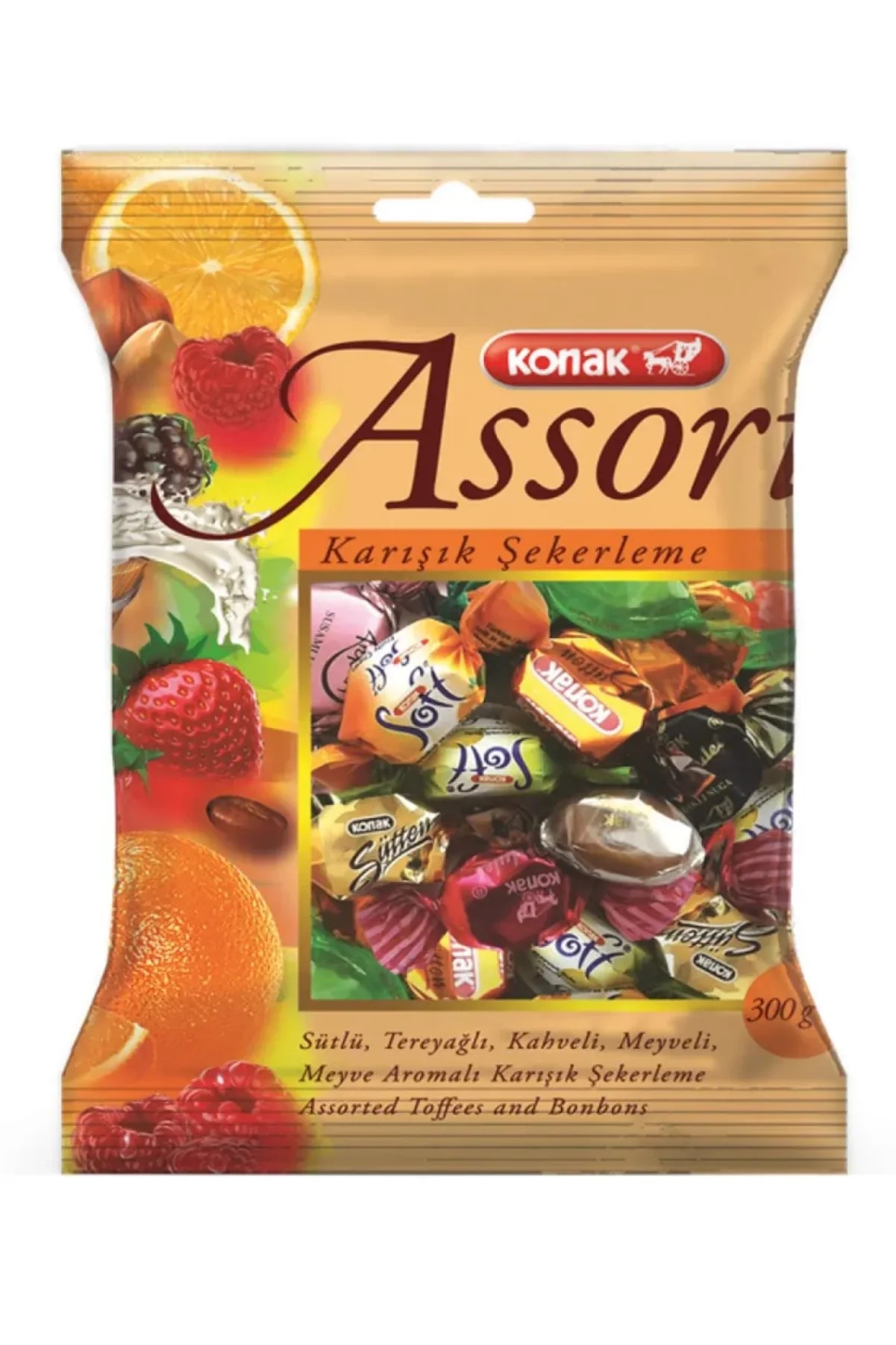 Assort Karışık Tofe & Bonbon Şekerleme (300 Gr)