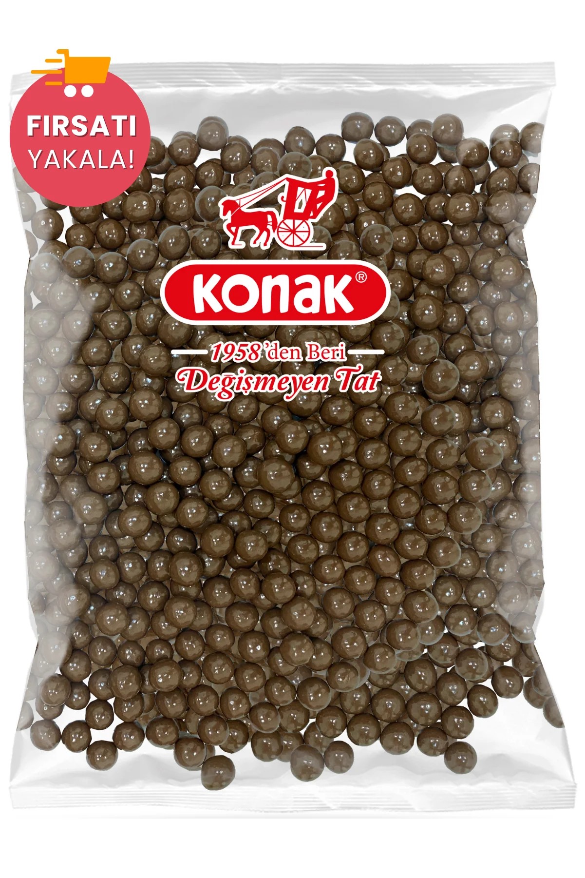 Sütlü Çikolata Kaplı Pirinç Patlağı Draje (1000 Gr)