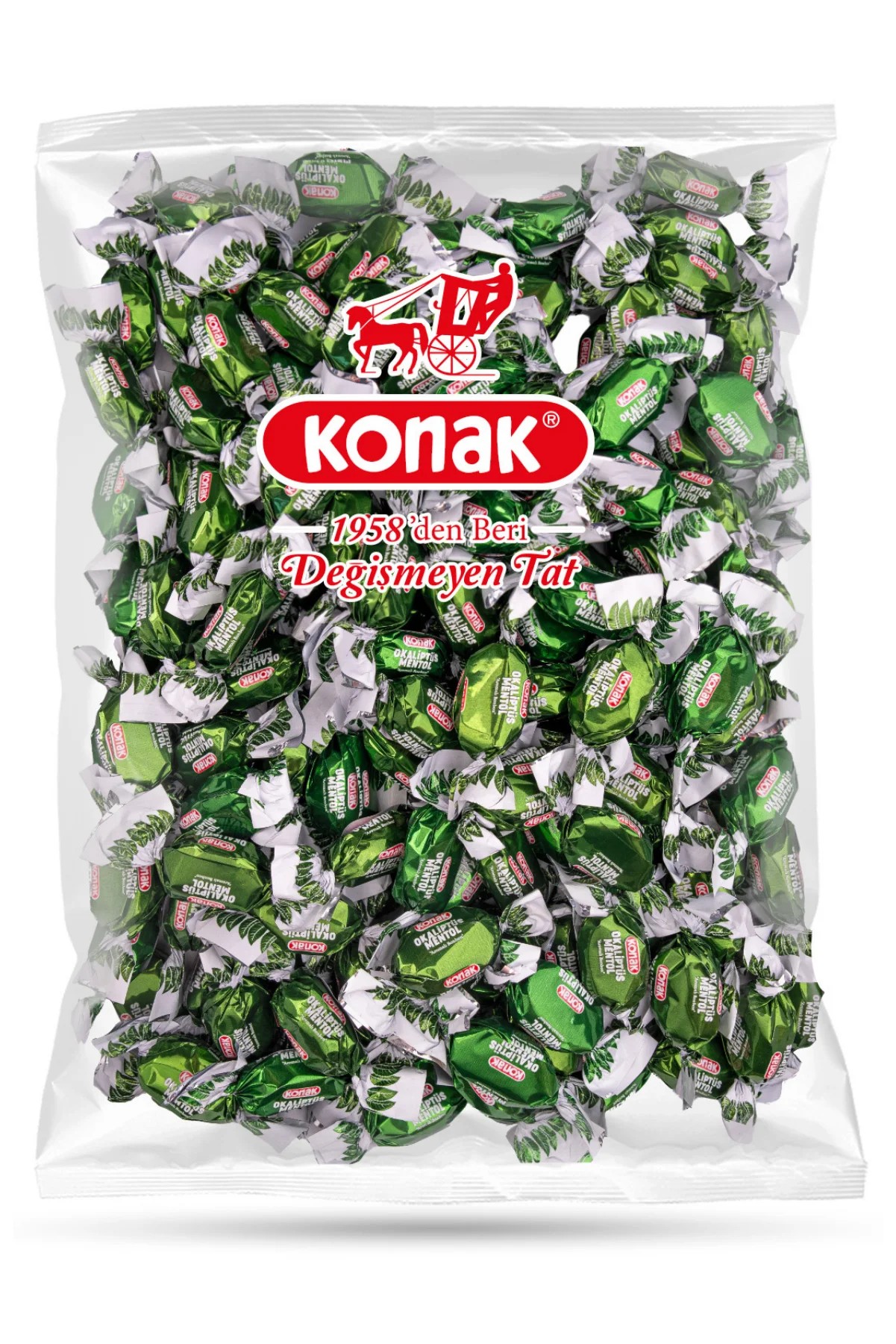 Okaliptus Mentol Dolgulu Bonbon (1000 Gr)