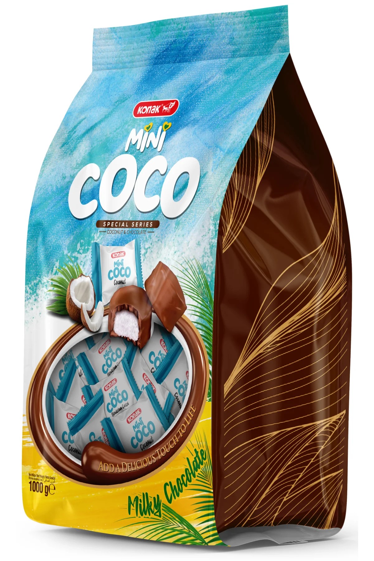 Konak Mini Coco Hindistan Cevizli Çikolata (1000 Gr)