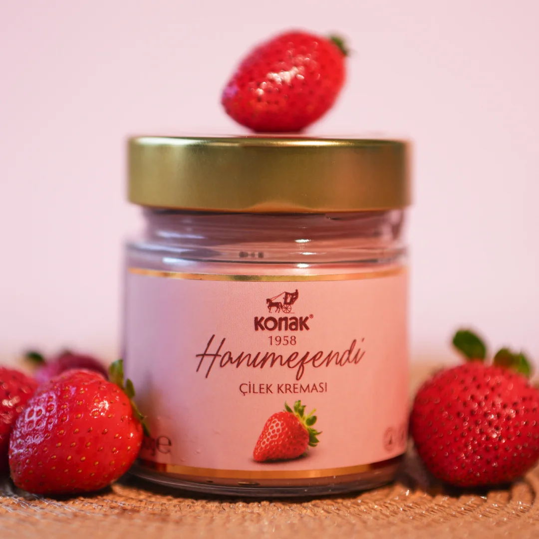 Hanımefendi Çilek Kreması (250 Gr)