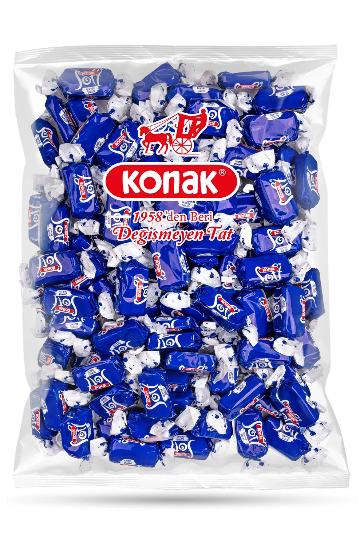 Soft Damla Sakızlı Tofe (1000 Gr)