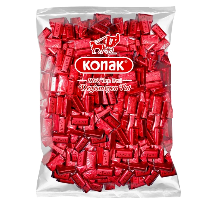 Vizon Sütlü Krema Dolgulu Sütlü Çikolata (1000 Gr)