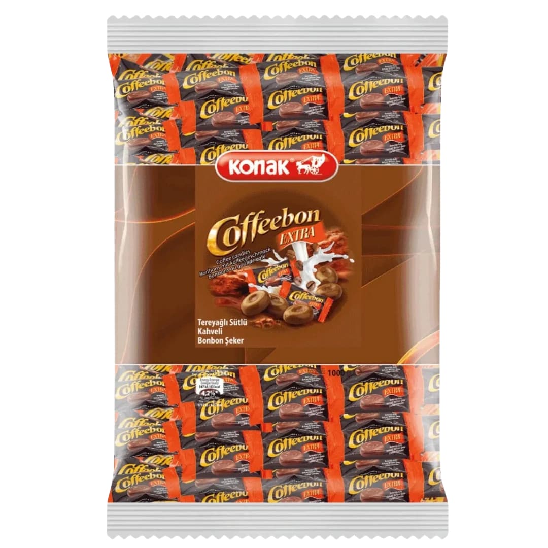 Coffeebon Extra Kahveli & Tereyağlı & Sütlü Şeker 1000 Gr