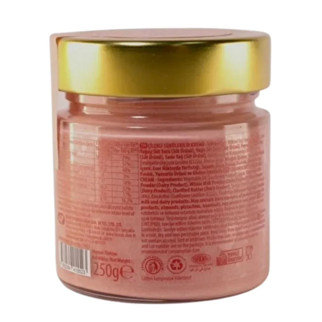 Hanımefendi Çilek Kreması (250 Gr)
