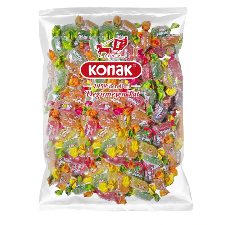 Jöle Bonus Meyve Aromalı Şekerleme (Karışık) (1000 Gr)