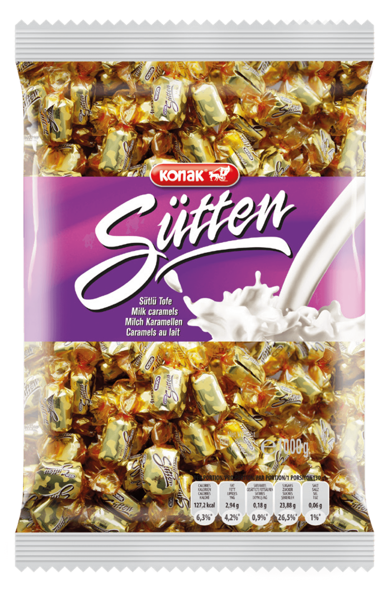 Sütten Sütlü Tofe Şekerler (1000 Gr)