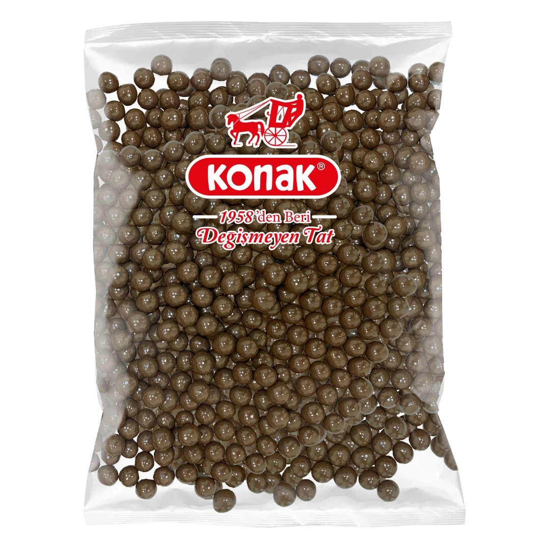 Sütlü Çikolata Kaplı Pirinç Patlağı Draje (1000 Gr)