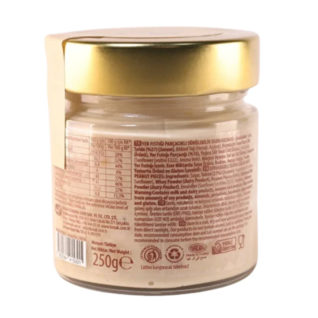 Hanımefendi Yer Fıstıklı Tahin Kreması (250 Gr)