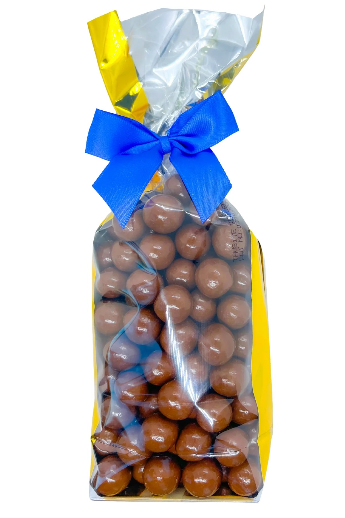 Hediyelik Poşette Pirinç Patlaklı Sütlü Çikolatalı Draje (150 Gr)