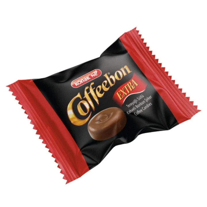 Coffeebon Extra 800 gr Pvc Asetat Kutu Extra Sütlü&tereyağlı&kahveli Bonbon Şeker