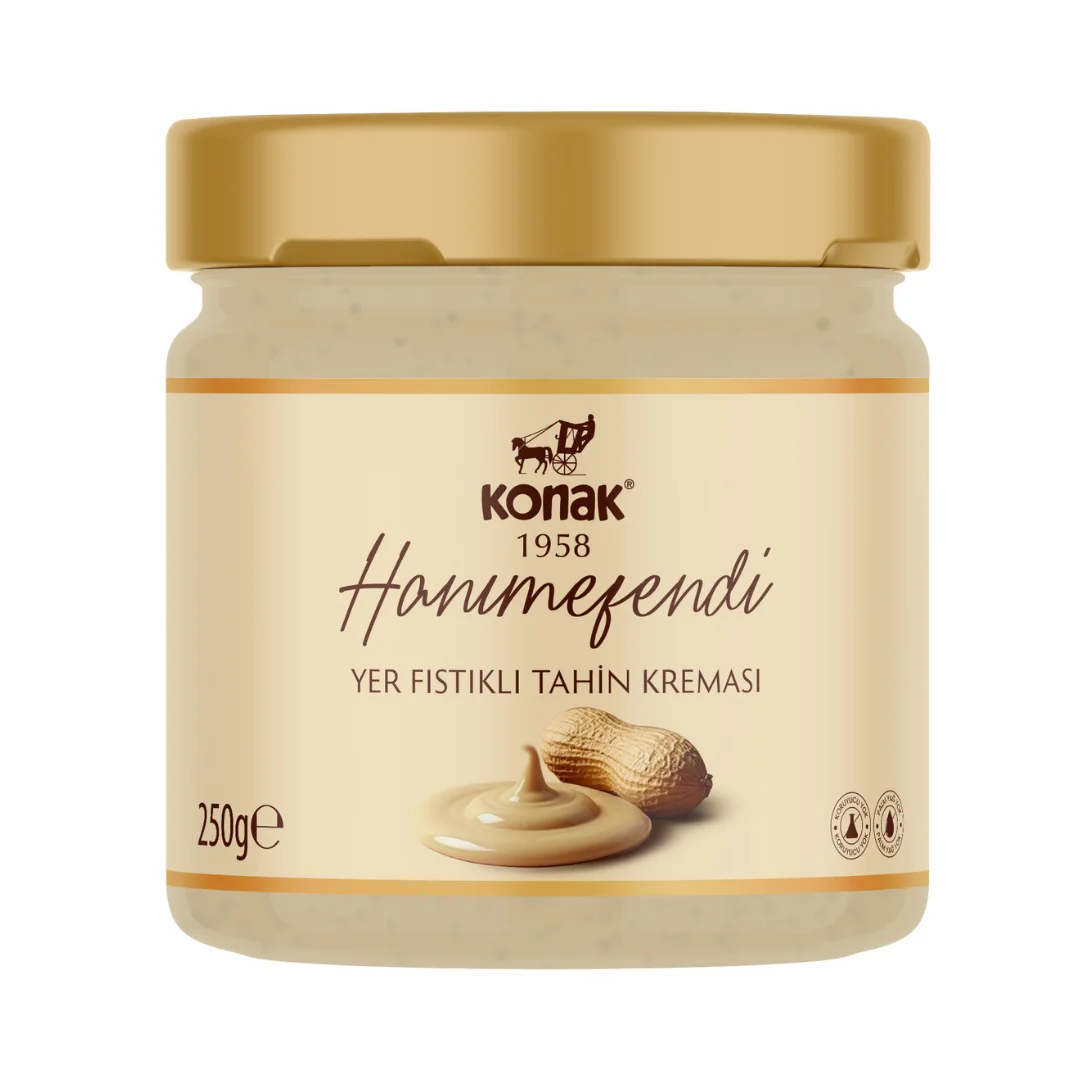 Hanımefendi Yer Fıstıklı Tahin Kreması (250 Gr)