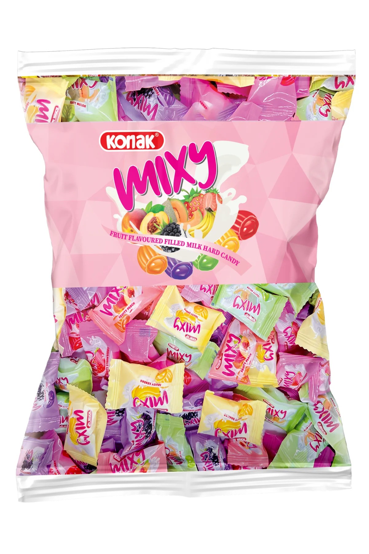 Mixy Meyve Dolgulu Bonbon Şeker (400 Gr)