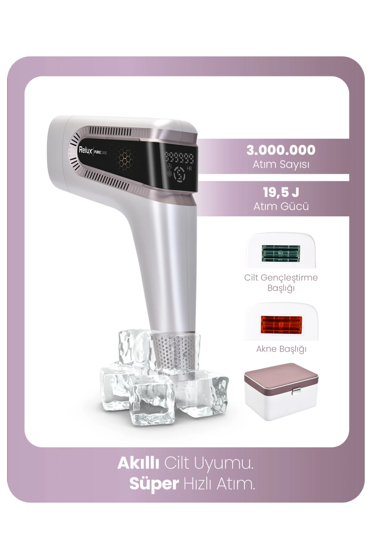 IPL9950 SkinMatch PureCare 3.000.000 Atım IPL Lazer Epilasyon Cihazı