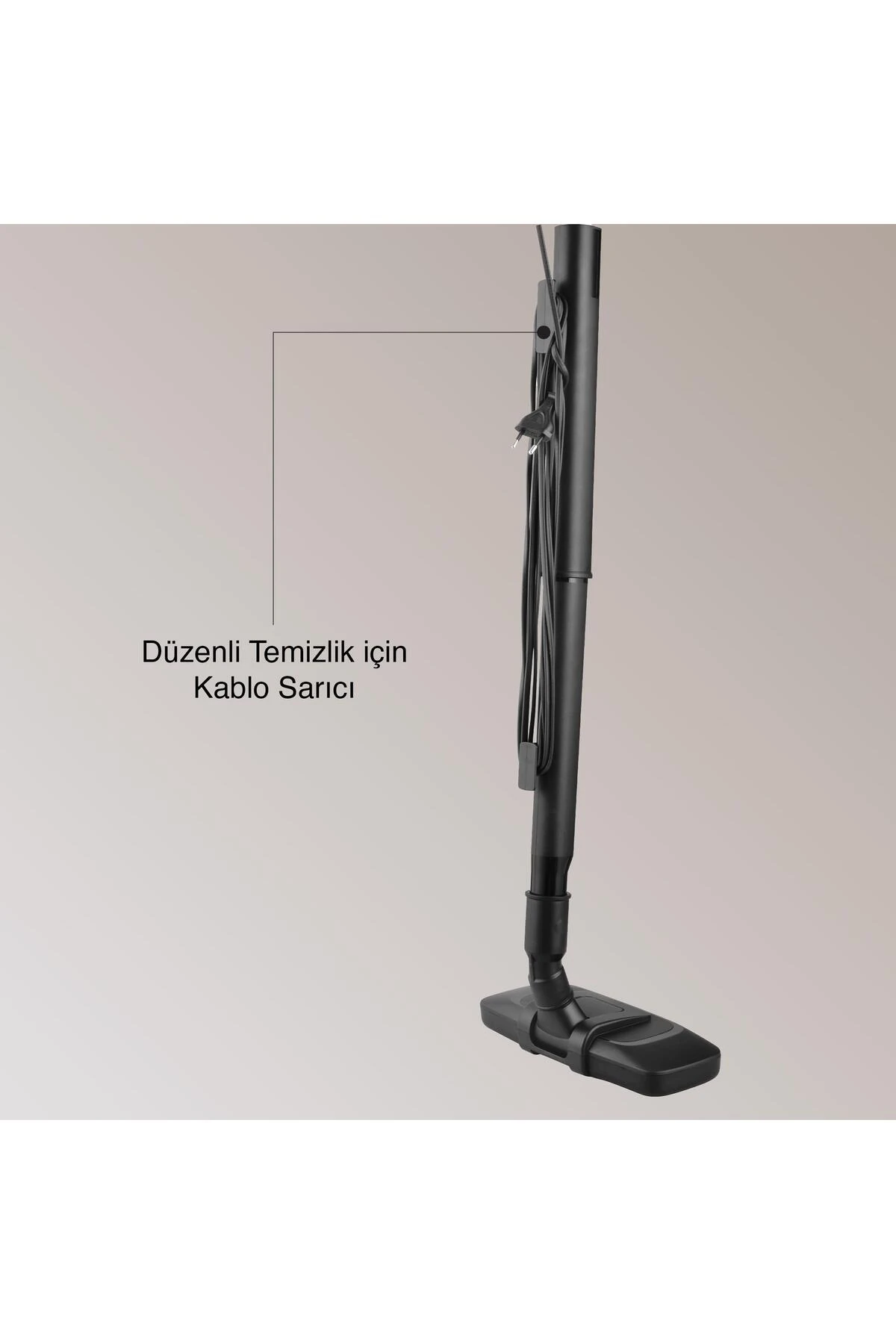 Vector Kablolu Dik Süpürge