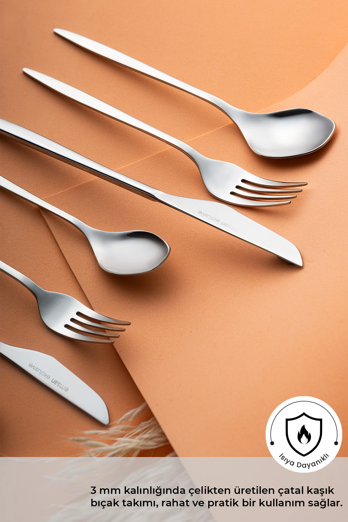 Alisa 84 Parça 12 Kişilik Kutulu Çatal Kaşık Bıçak Takımı