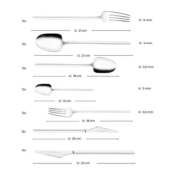 KASIK TAKIMI 84 PARCA DESTRIER