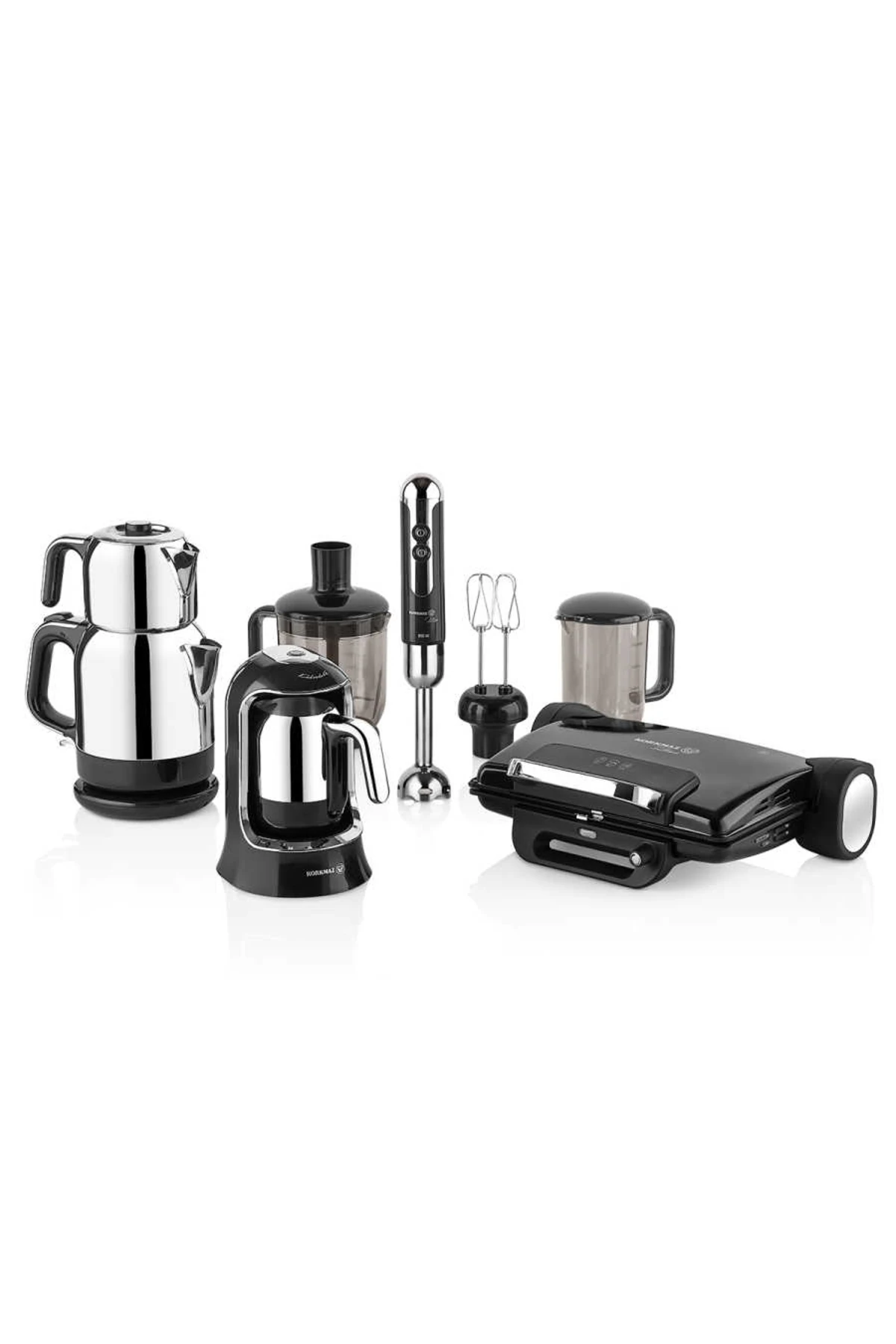 A1818 Nero 14 Parça Elektro Set Çeyiz Seti Siyah