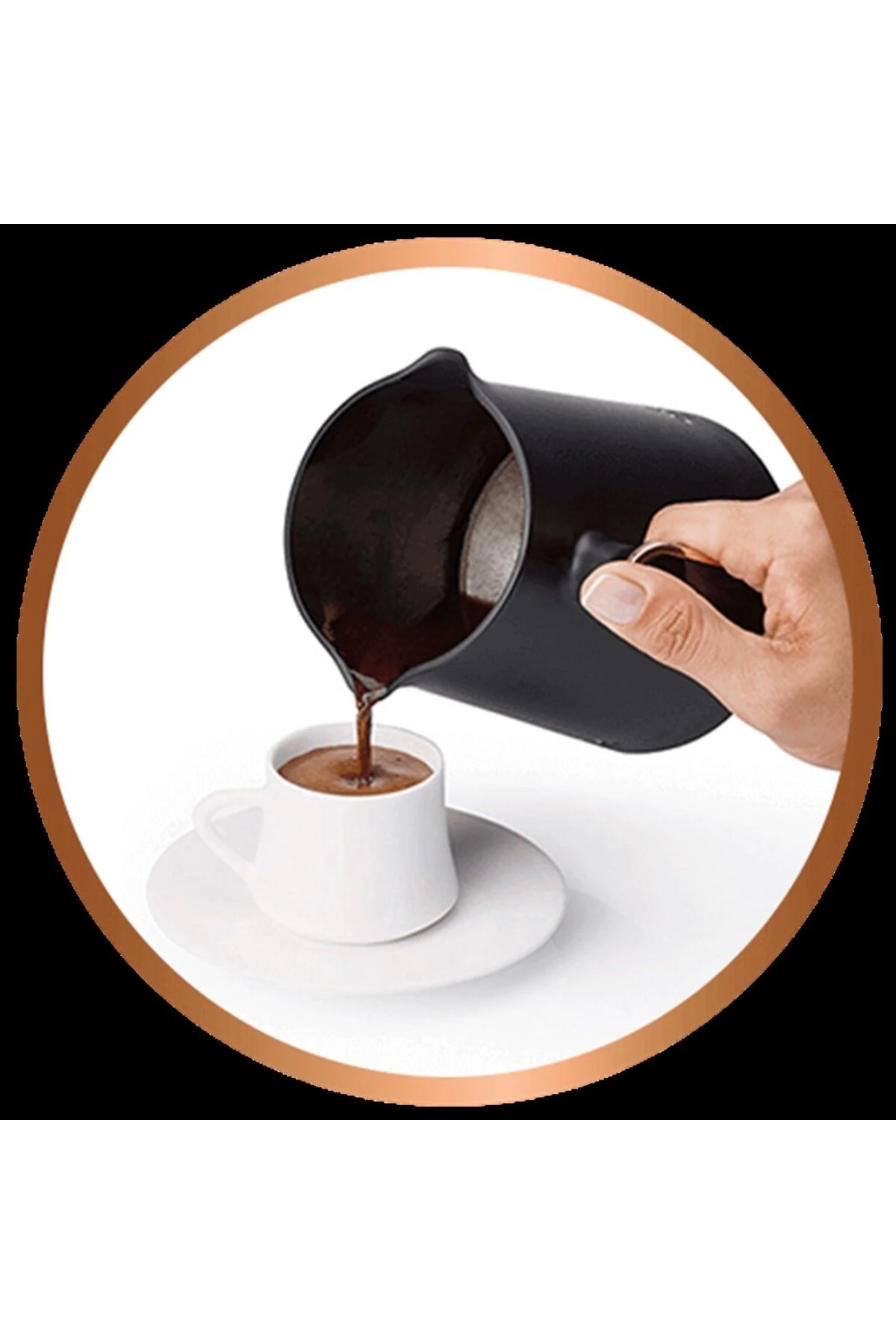 Okka Minio Duo Türk Kahvesi Makinesi 8 Fincan Kapasiteli Krom - OK006-K