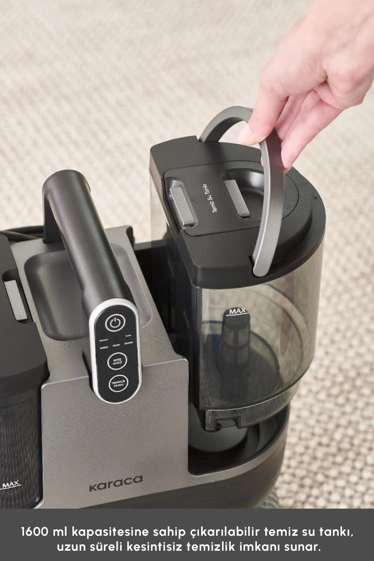 HALI VE KOLTUK YIKAMA MAKINESI DEEPCLEAN ANTHRACITE 8683650329572